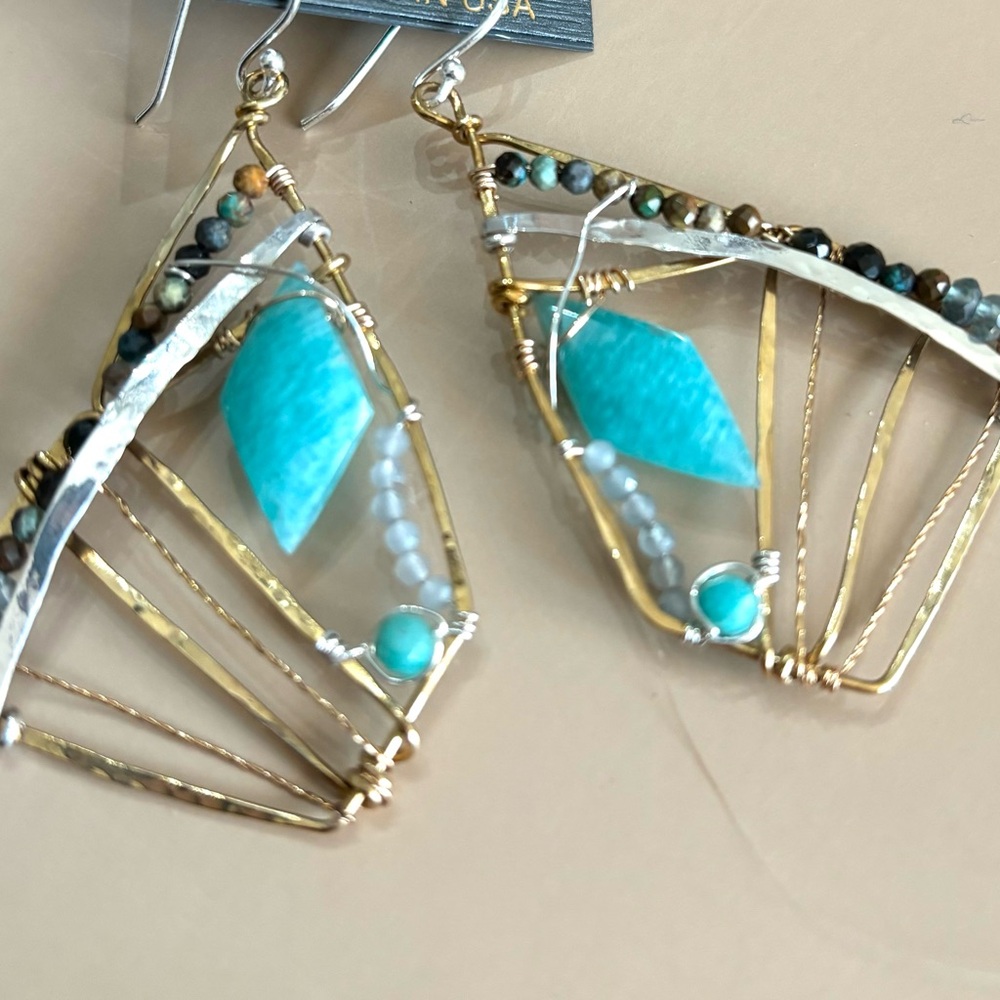 Butterfly Wings Earrings - Picture 5 of 5